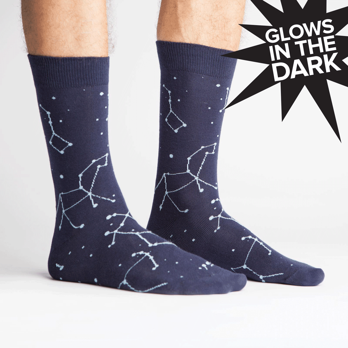 Constellation Men's Crew Socks Men's Star Night Socks Sock It to Me