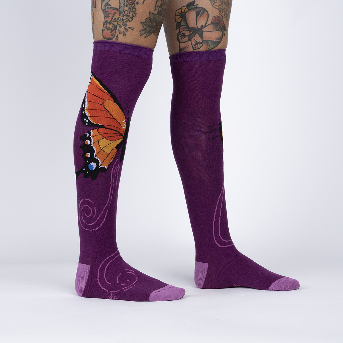 Butterfly knee high socks Clearance