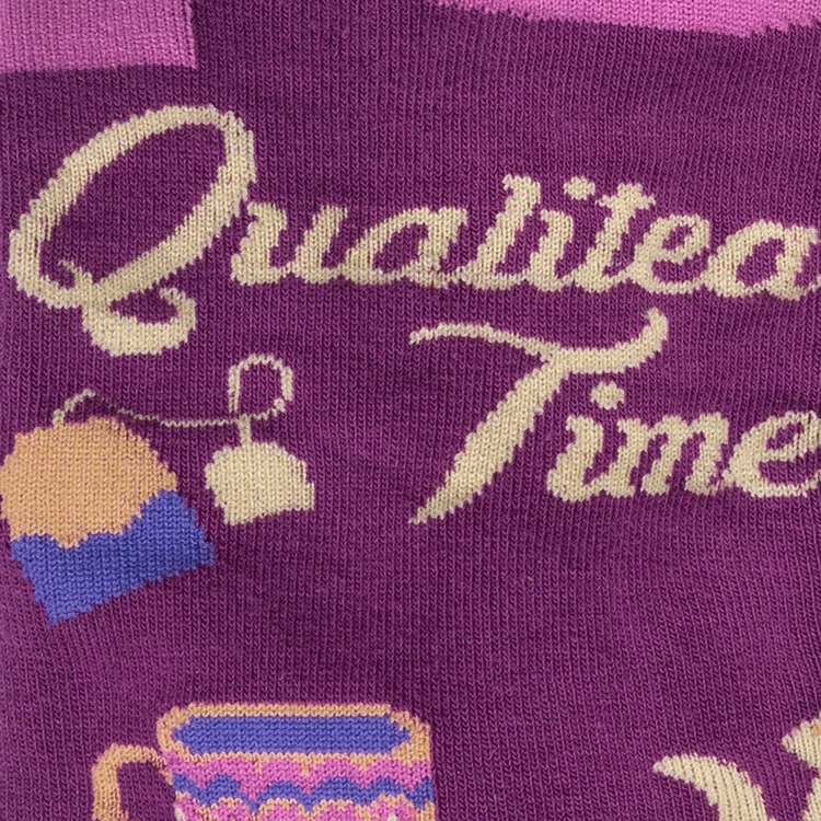 Qualitea Time Knee High Socks Tea Socks Sock It to Me